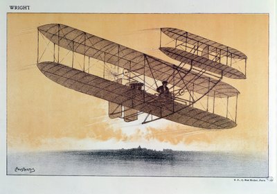 Wilbur Wright in his 